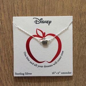 Disney Sterling Silver Necklace. Snow White Theme